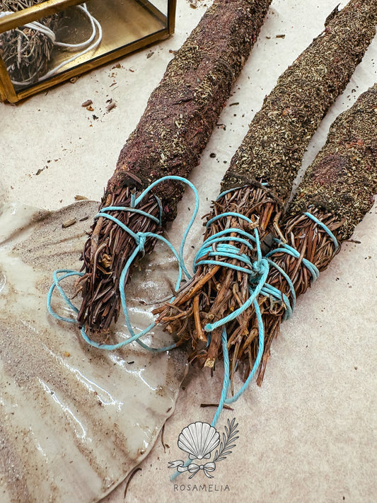 Grande intreccio sette erbe smudge