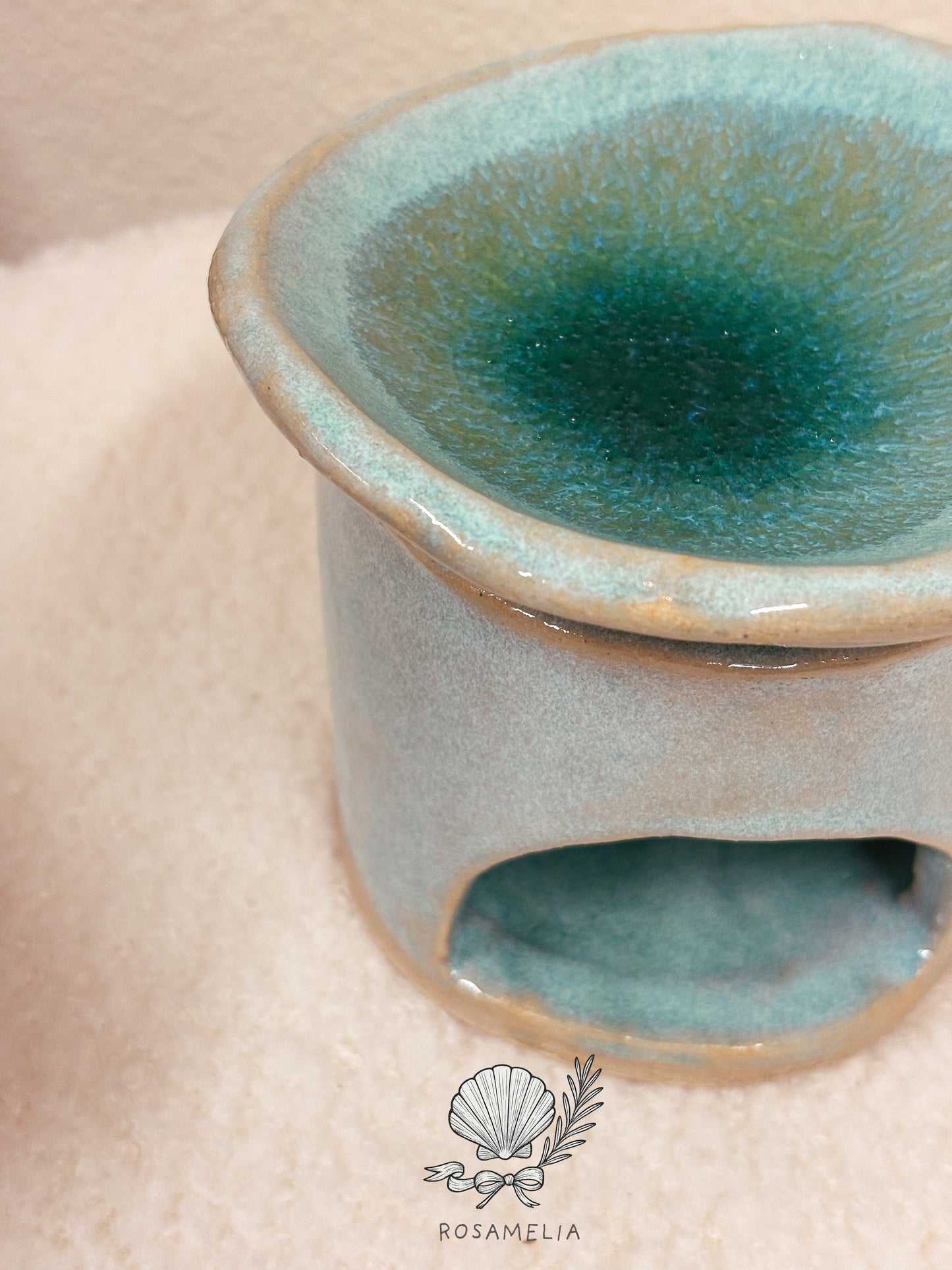 Bruciatore in Ceramica – Azzurro Mare