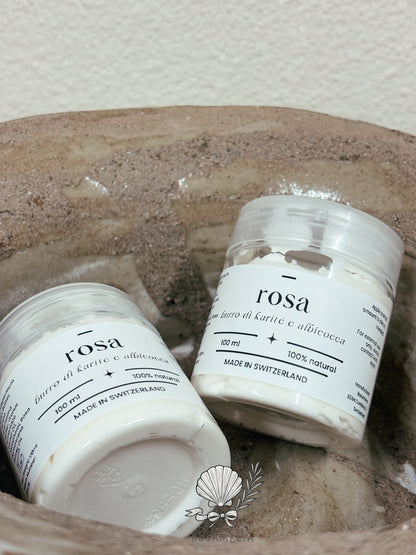 Crema Rosa — Burro di Karité & Albicocca
