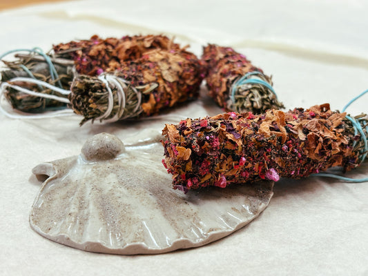 Petali di rosa smudge