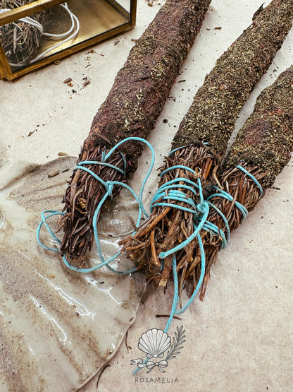 Grande intreccio sette erbe smudge