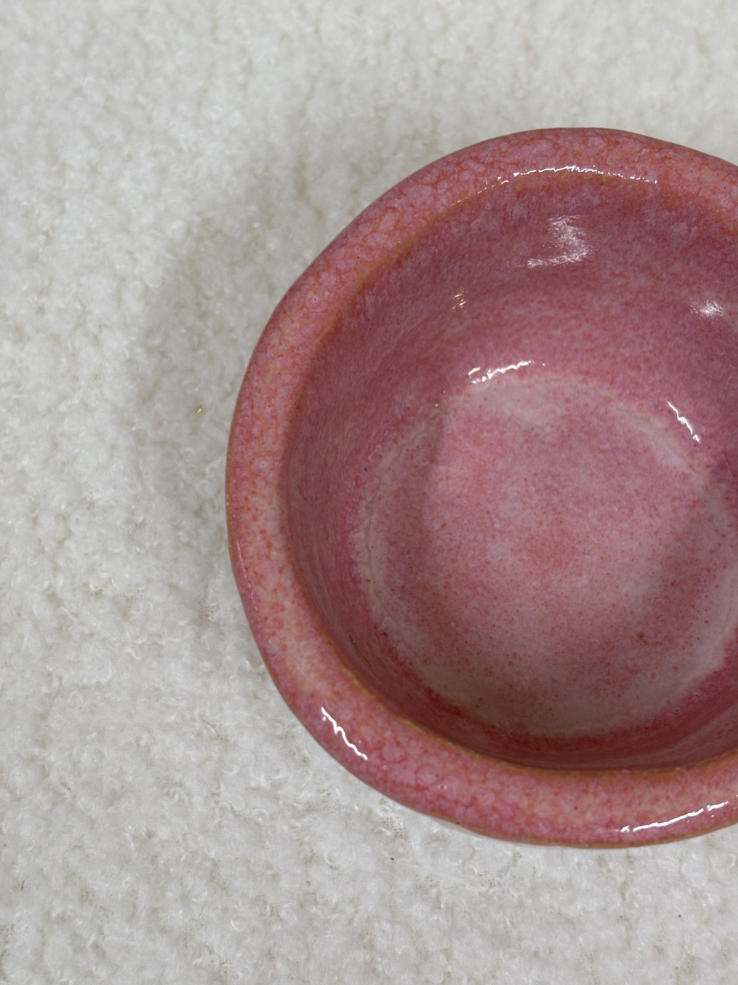 Ciotola in Ceramica Artigianale – Rosa