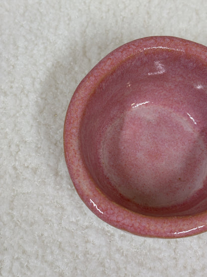 Ciotola in Ceramica Artigianale – Rosa