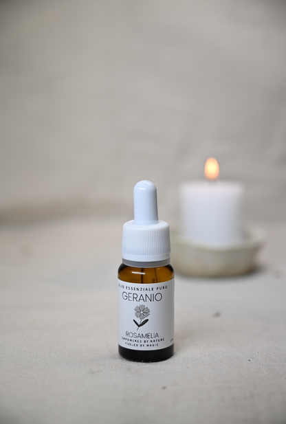 Olio essenziale Geranio Rosa
