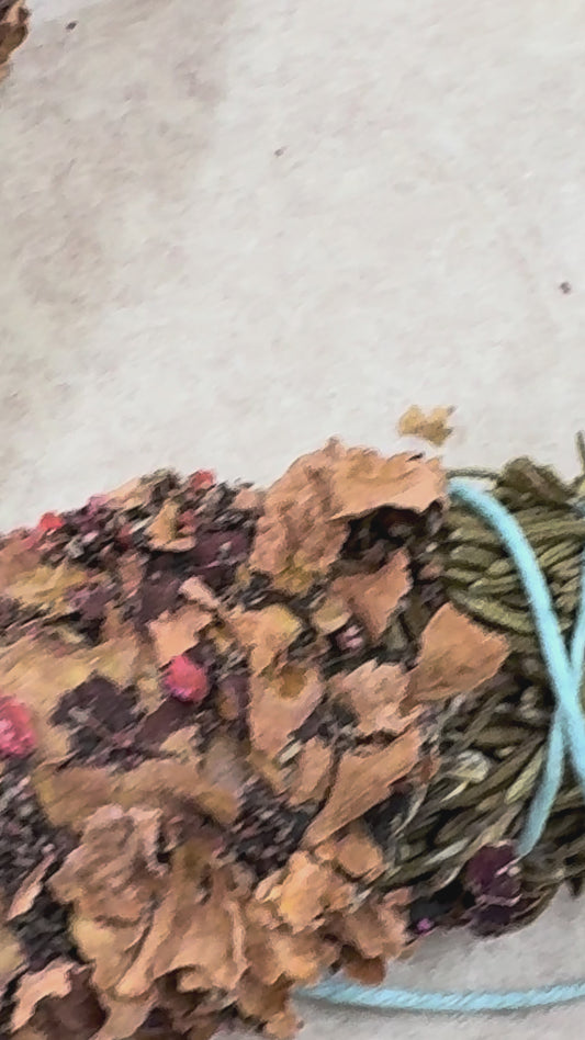 Petali di rosa smudge